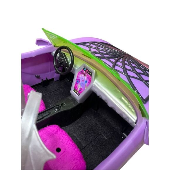 Monster High Ghoul Mobile Convertible Toy Car Purple Doll-Sized - Picture 6 of 8